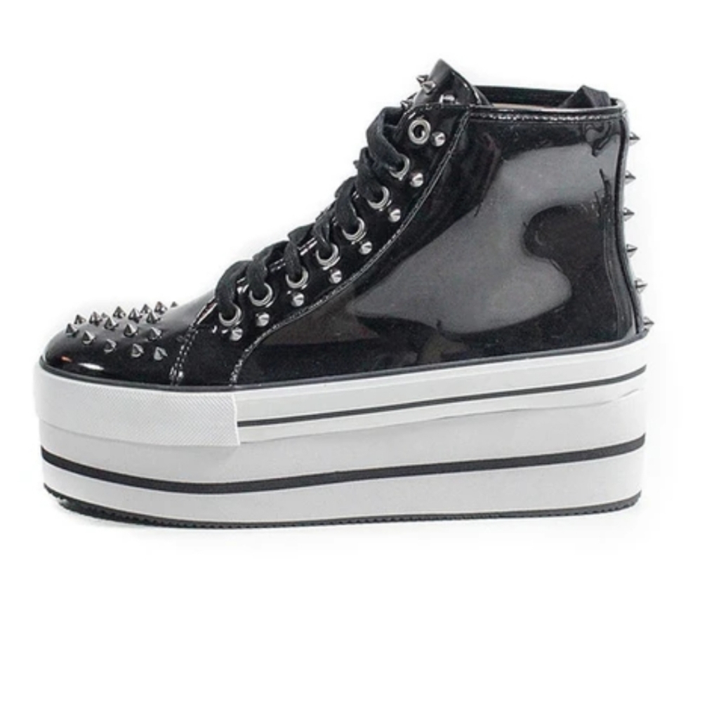 Y.r.u. Elevation shoes clear platform boot 7.5